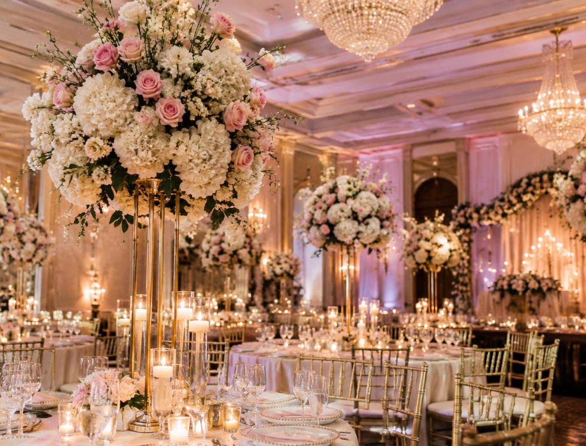 Wedding floral decor